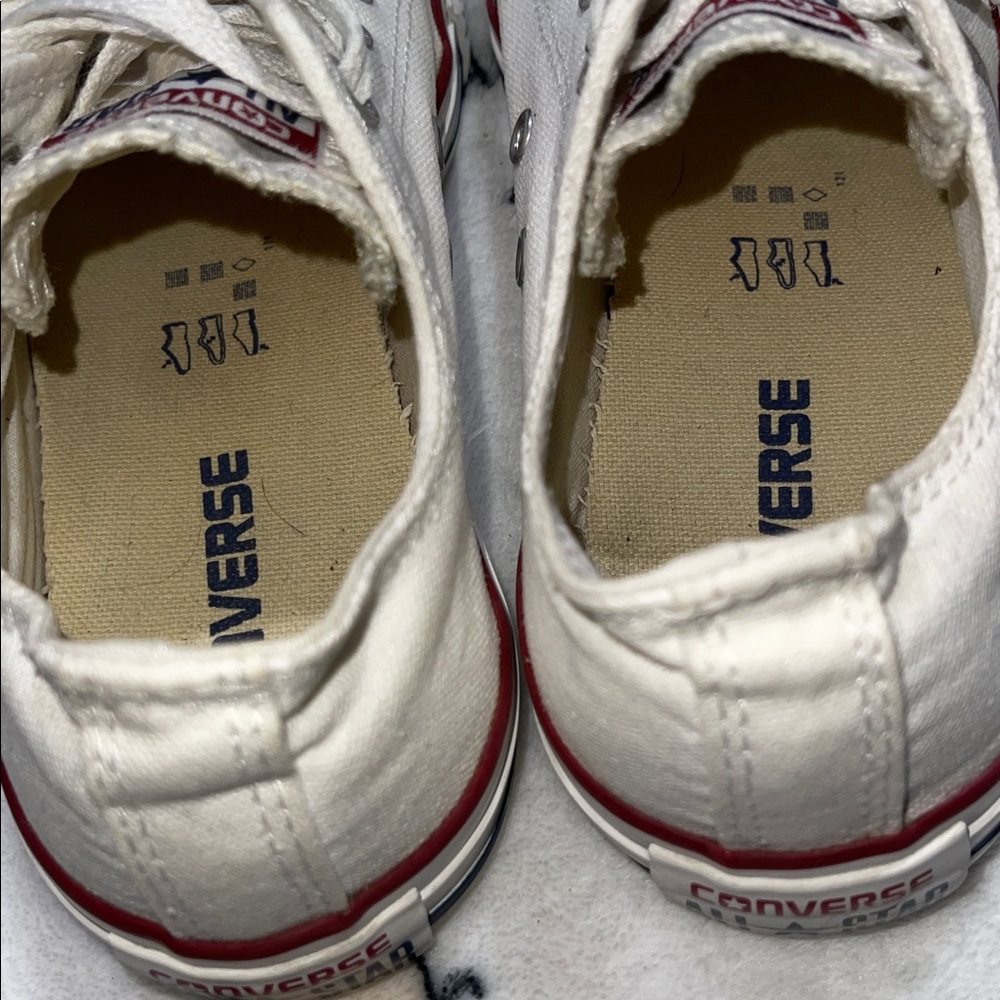 White Converse - Picture 8 of 10